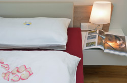 Ferienwohnung Weststrand Norderney Schlafzimmer