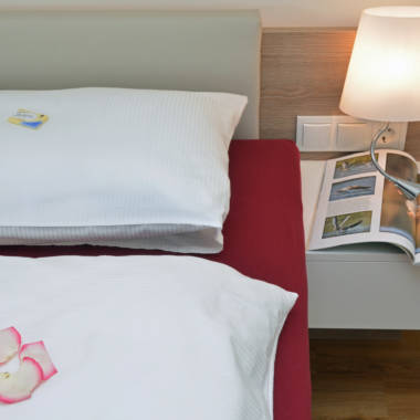 Ferienwohnung Weststrand Norderney Schlafzimmer