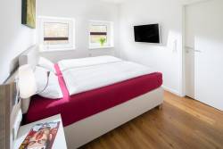 Schlafzimmer der Ferienwohnung Marienhöhe auf Norderney