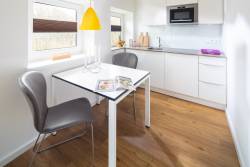Moderne Küche in der Ferienwohnung Marienhöhe Norderney
