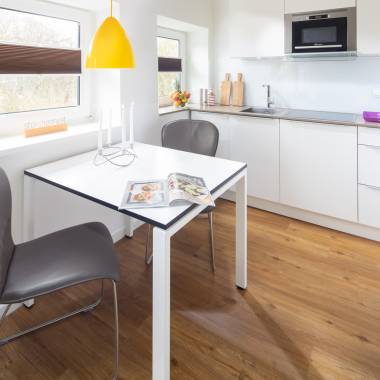 Moderne Küche in der Ferienwohnung Marienhöhe Norderney