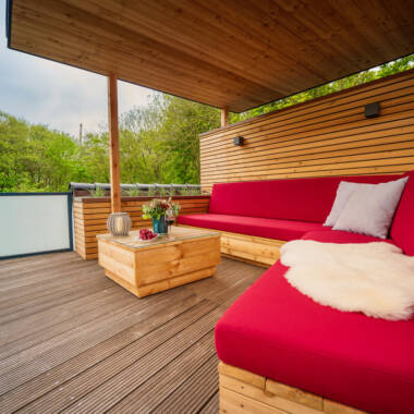 Dachterrasse Ferienwohnung Inselblick Norderney