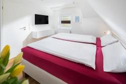Ferienwohnung Weststrand Norderney Schlafzimmer