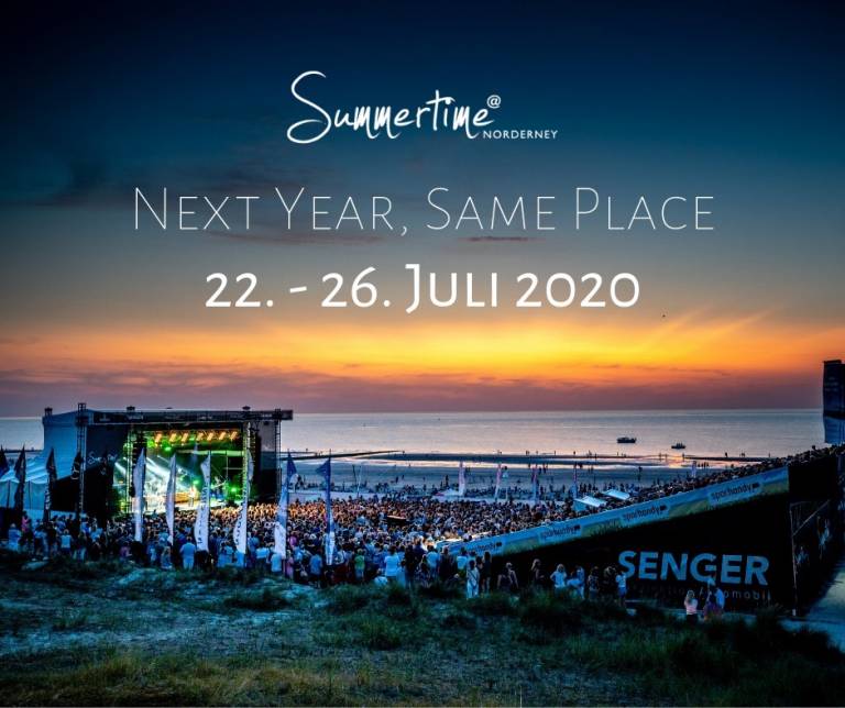 SummertimeNORDERNEY Der Termin 2020 Haus Storchennest