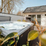 Whirlpool im Storchennest Norderney für Wellnessurlaub
